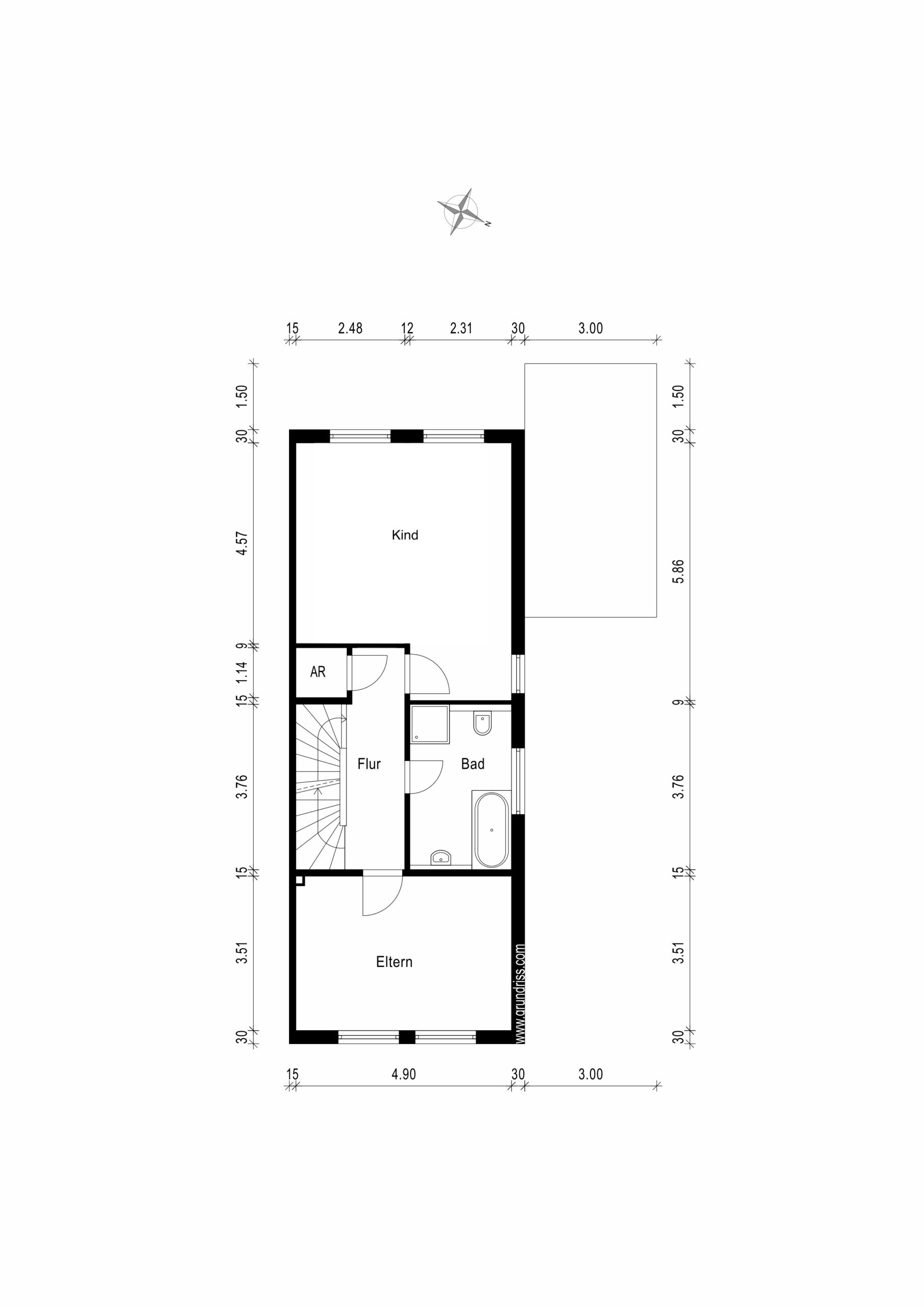 Grundriss | 1. Obergeschoss