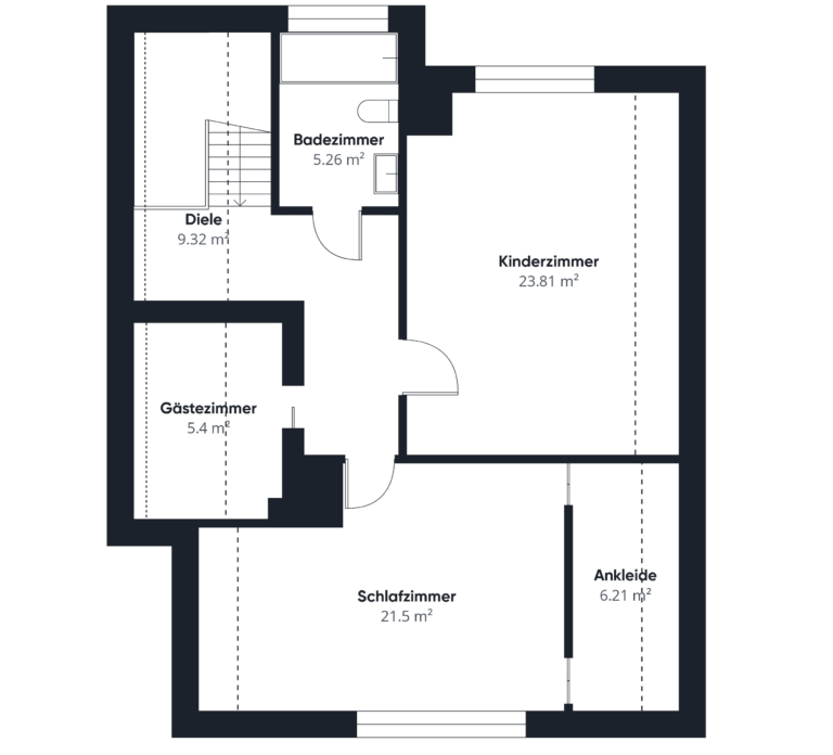 Grundriss | Obergeschoss