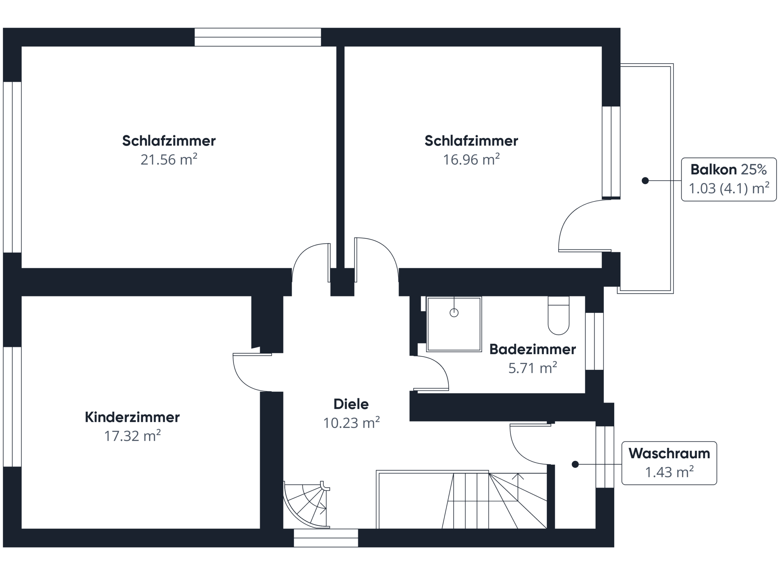 Grundriss | Obergeschoss
