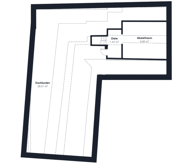 Grundriss | Spitzboden