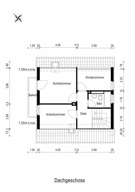 Grundriss | Obergeschoss