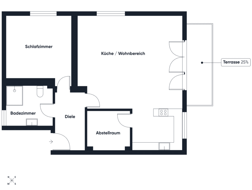 Grundriss EG - rechts
