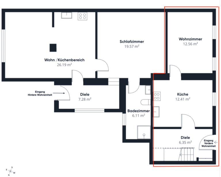 Grundriss Erdgeschoss