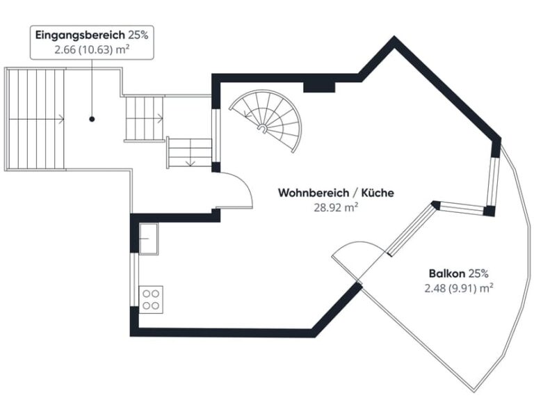 Grundriss | 1. Obergeschoss