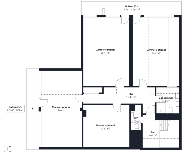 Grundriss Dachgeschoss