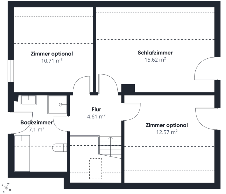 Grundriss Dachgeschoss
