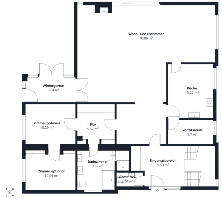 Grundriss Erdgeschoss