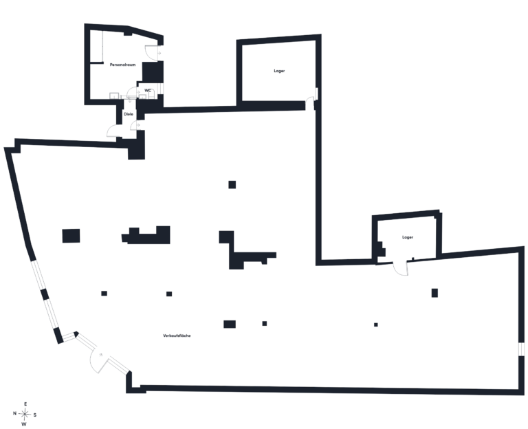 Grundriss | Ladenlokal