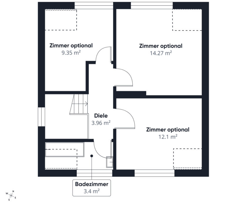 Haus Nr. 8 | Dachgeschoss