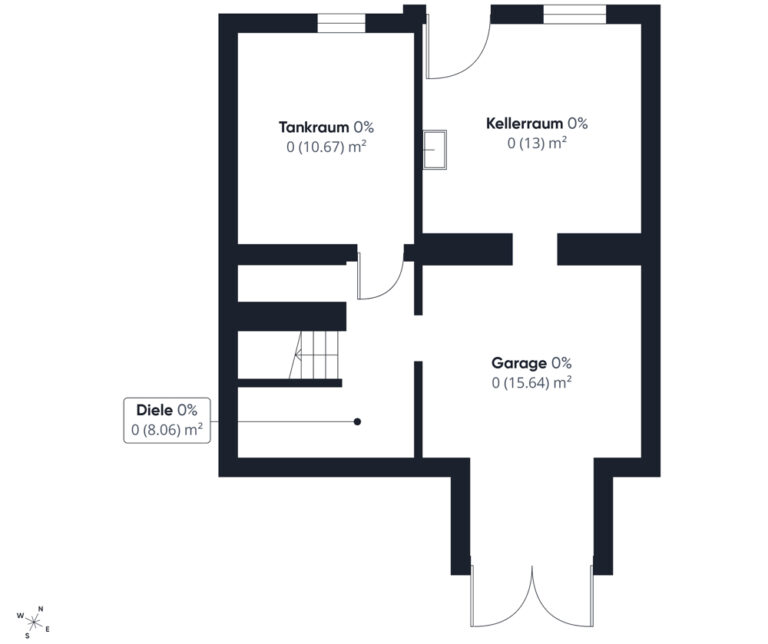 Haus Nr. 8 | Kellergeschoss