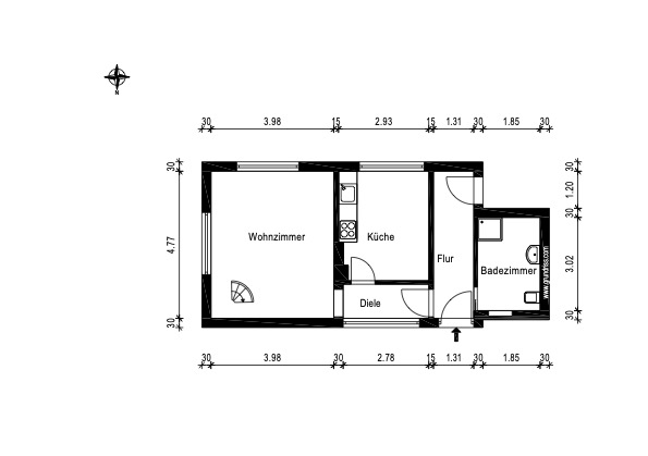 Maisonettewohnung EG